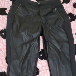 Pleather pants